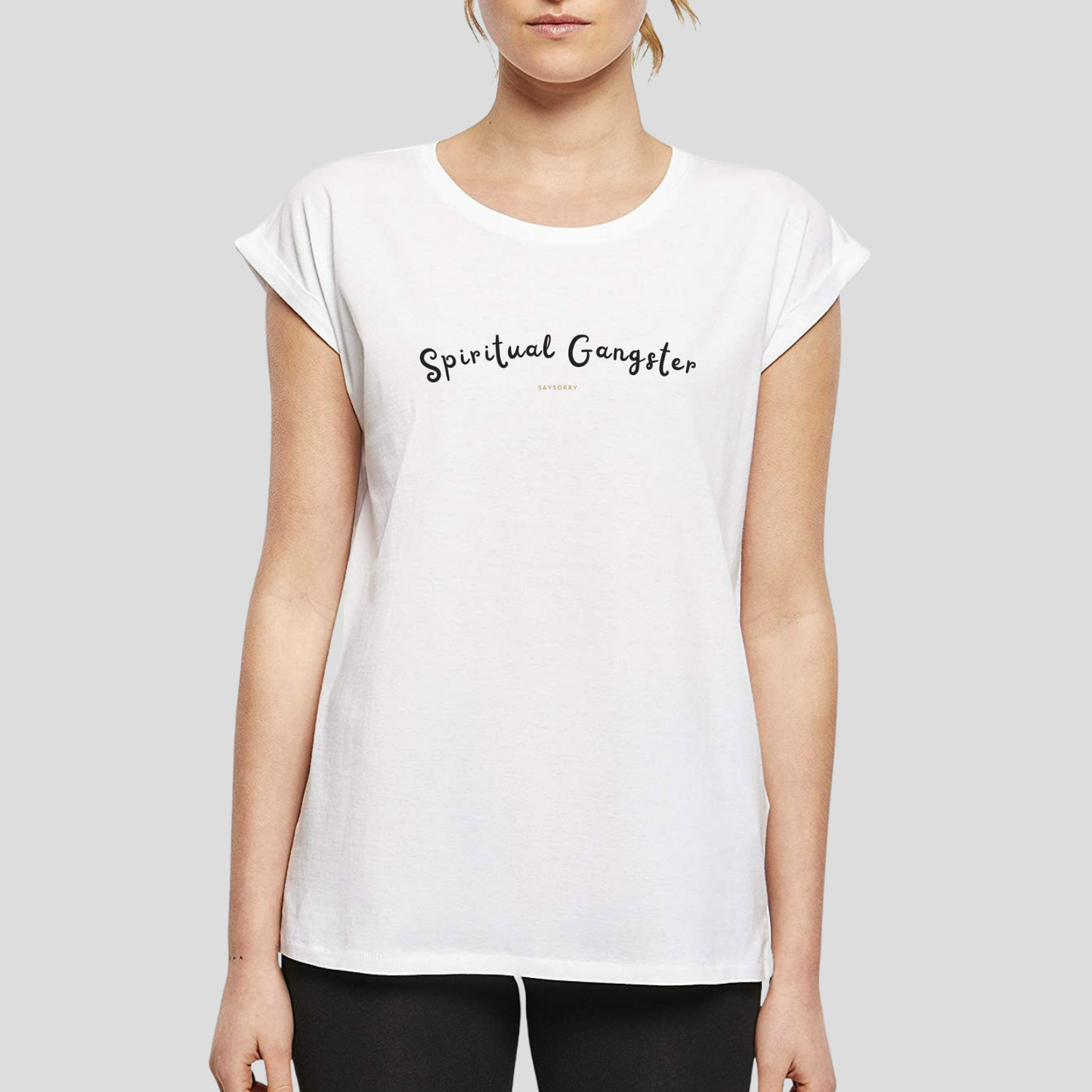 Organic Alle-Größen-Shirt »Spiritual Gangster«