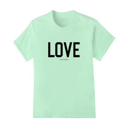 Klassisches Damen Shirt »Love« 100% Organic