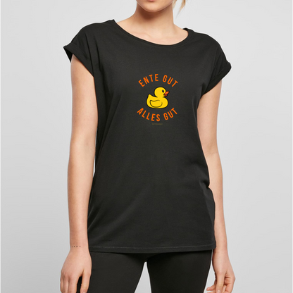 100% Organic Figurschmeichler Shirt »Ente Gut Alles Gut«