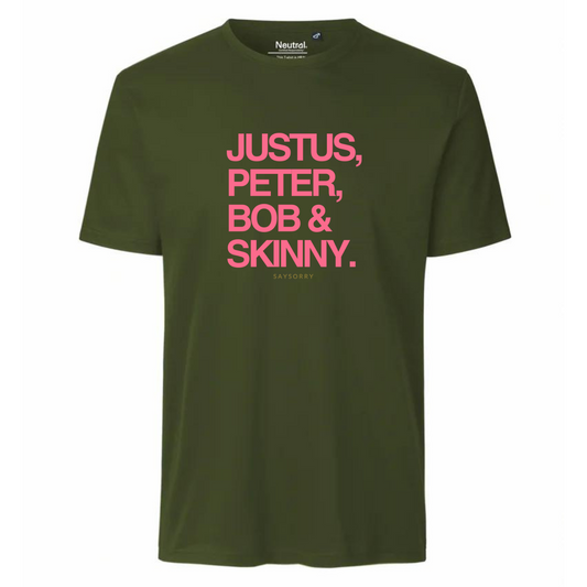 Organic Premium Herren Fit Shirt »Justus, Peter, Bob & Skinny«