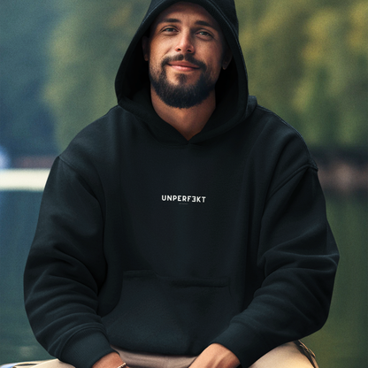 Organic Unisex Hoodie in vielen Farben »Minimalstisch Unperfekt«