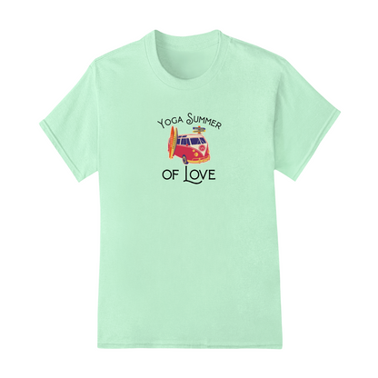 Klassisches Damen Shirt »Yoga Summer of Love« 100% Organic