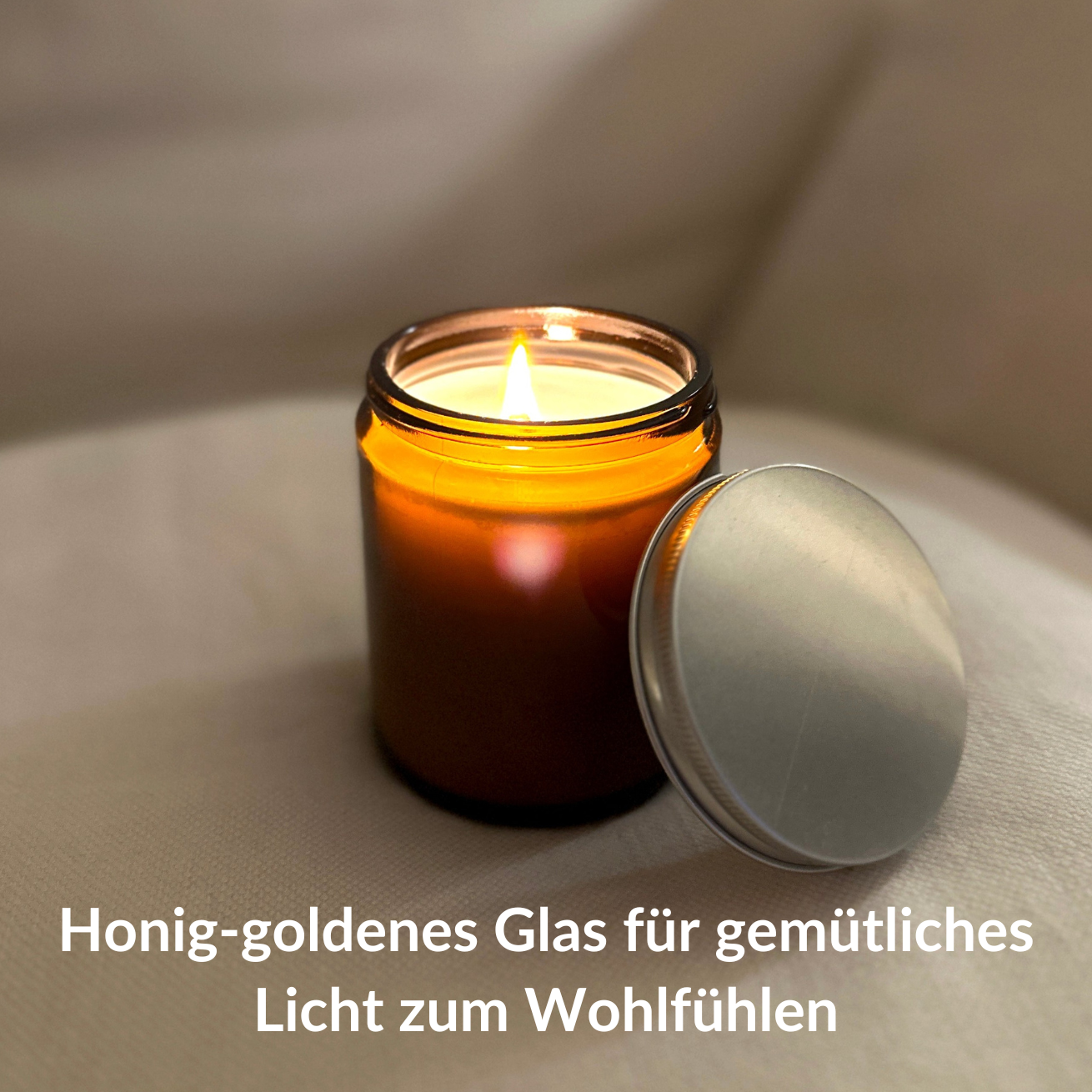 Aromatherapie Premium-Duftkerze »Ho’oponopono« von Hand gegossen