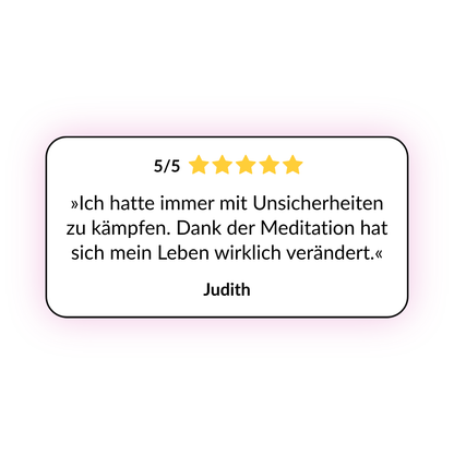 »Selbstzweifel auflösen« Audio-Kurs gesprochen von der Sängerin Gesche