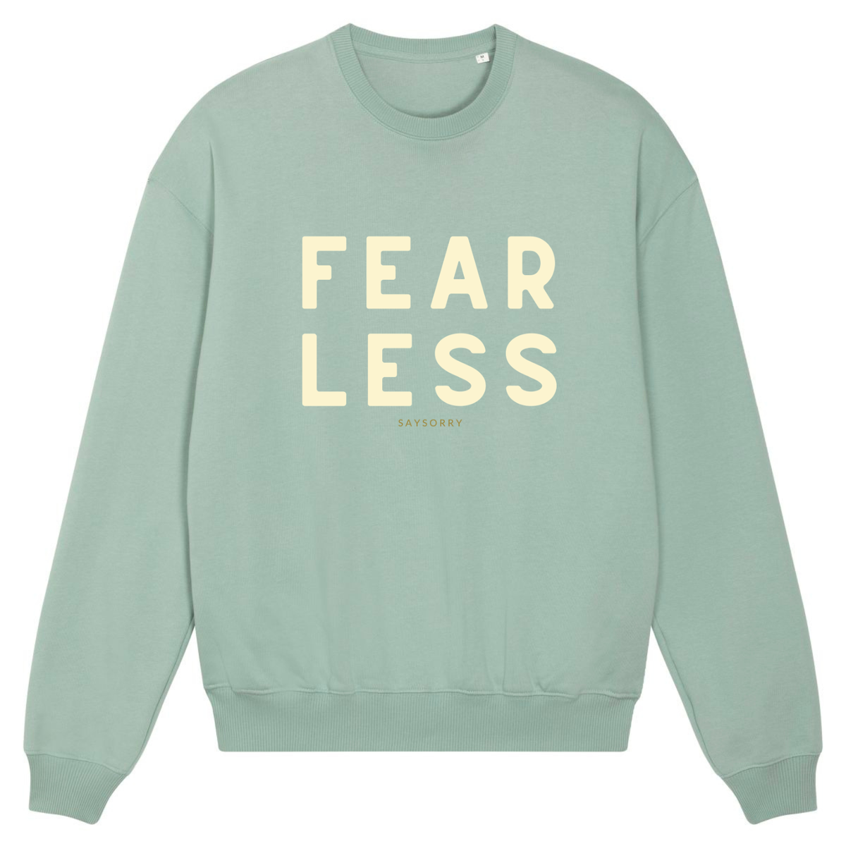 100% organic Pullover »Fearless«