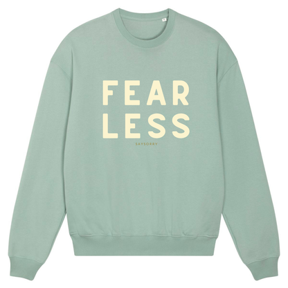 100% organic Pullover »Fearless«