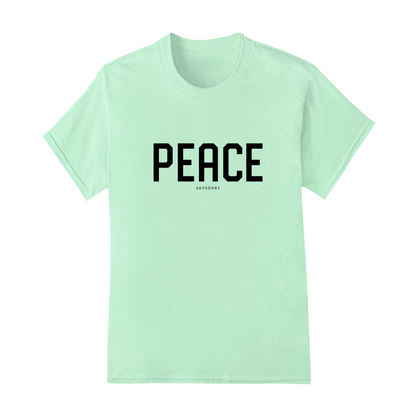 Klassisches Damen Shirt »Peace« 100% Organic