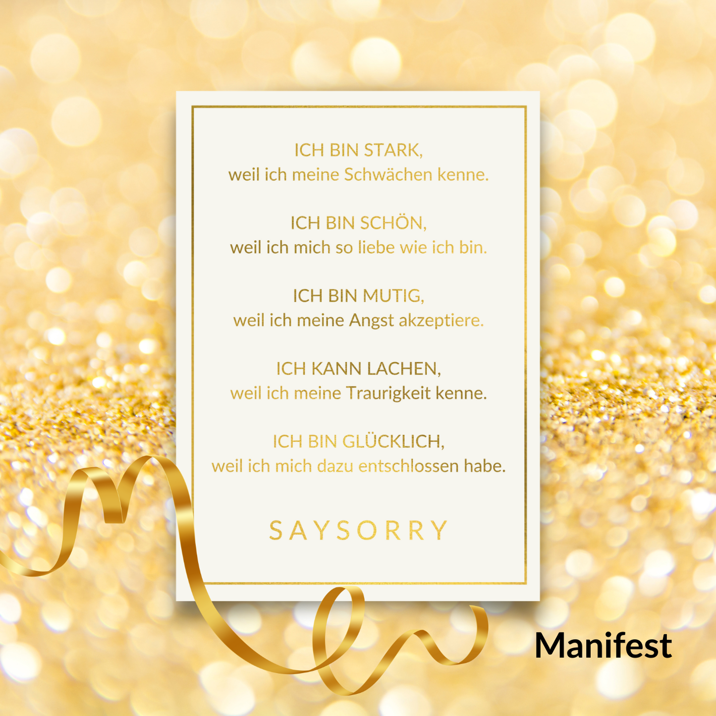 Das perfekt unperfekte Xmas-Bundle: »Mein Neuanfang« Armband + Duftkerze + Handseife + Geschenk