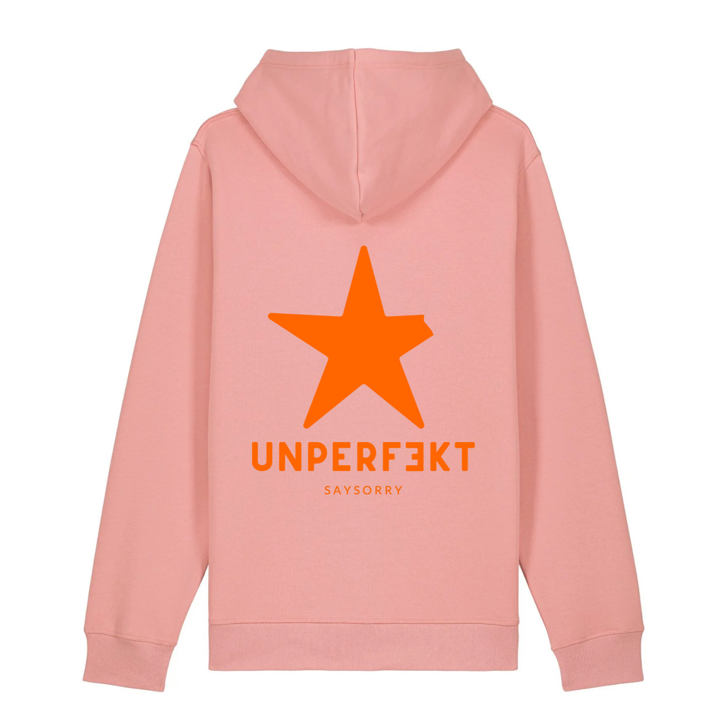 Special Edition organic unisex Hoodie »unperfekt in Neon«