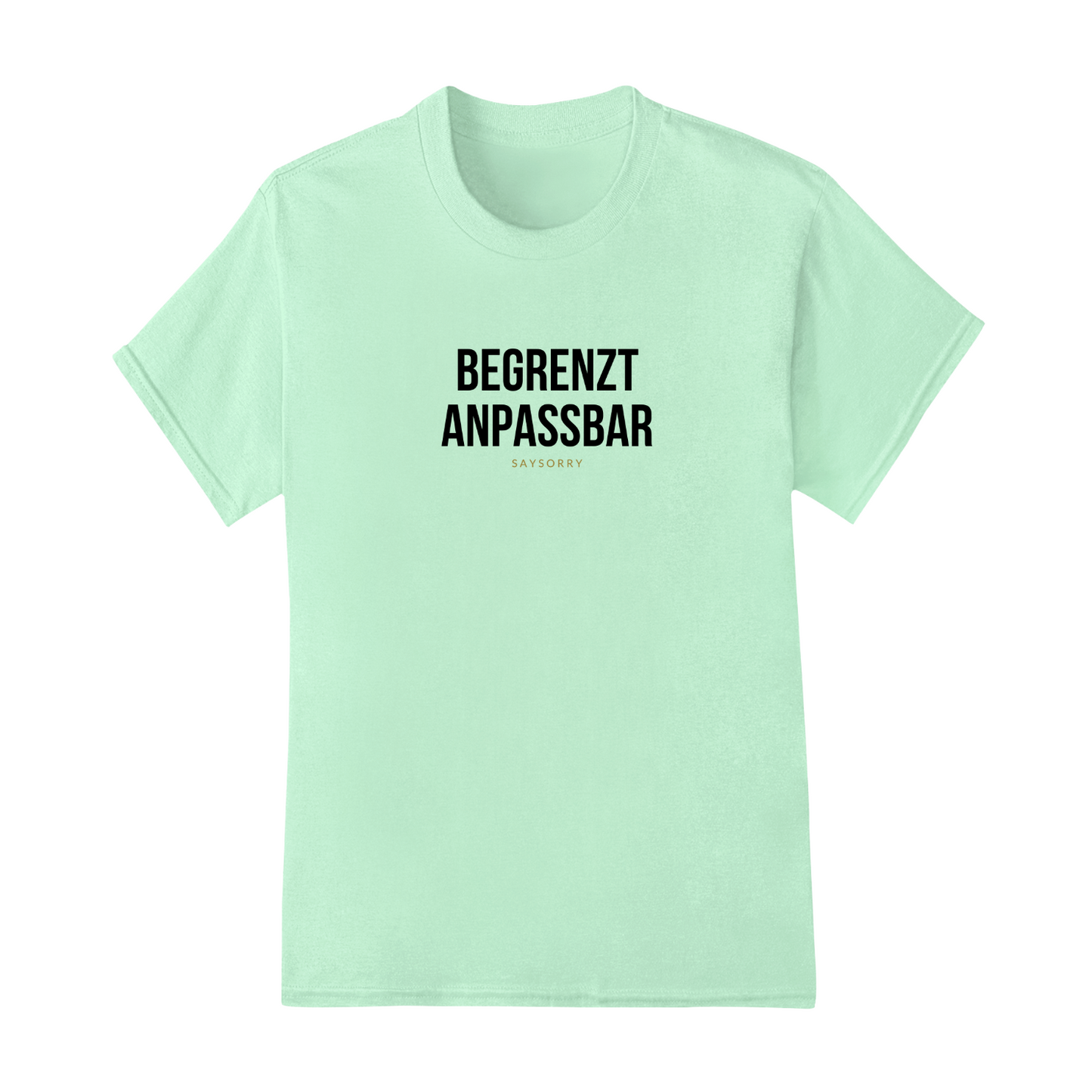Klassisches Damen Shirt »Begrenzt anpassbar« 100% Organic