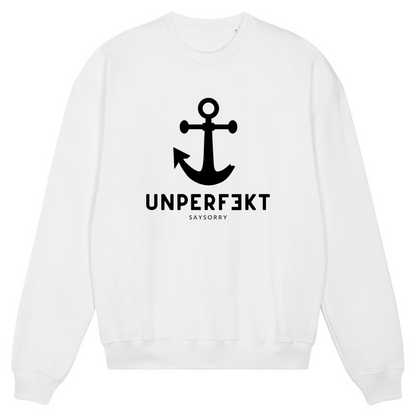 NEU: 100% organic Kuschel-Pullover »unperfekt Anker«