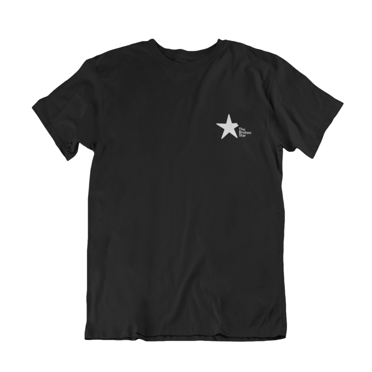 100% Organic Herren Shirt »The Broken Star« hochwertig bedruckt