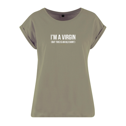 Organic Alle-Größen-Shirt »I’m a Virgin (But this is an old shirt)«