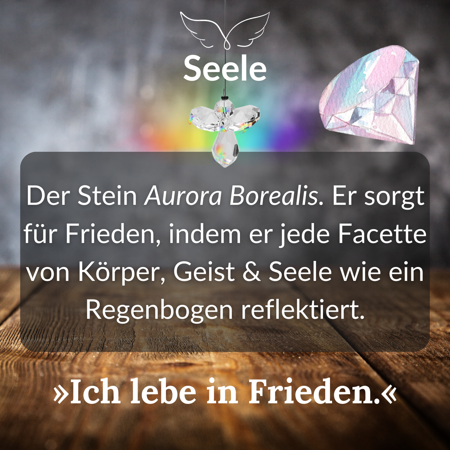 Unperfekt-Schutzengel Nr. 10 von 10 »Seele« für Dich oder als Geschenkidee