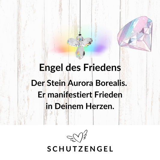 Unperfekt Schutzengel »Frieden« in edler Schmuckschachtel
