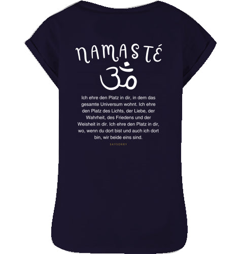 Organic Alle-Größen-Shirt »Namasté«