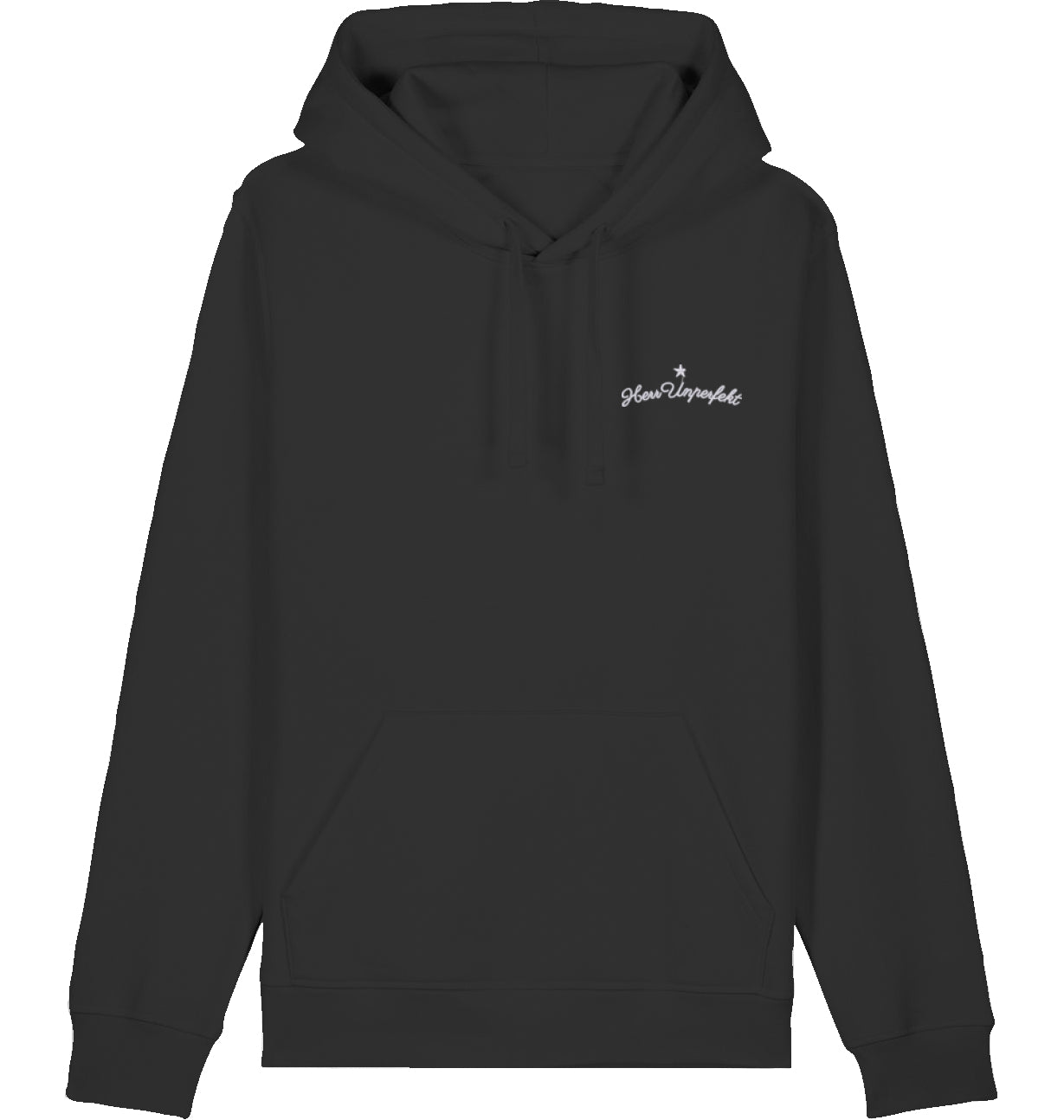 Organic unisex Hoodie in vielen Farben »Herr Unperfekt«