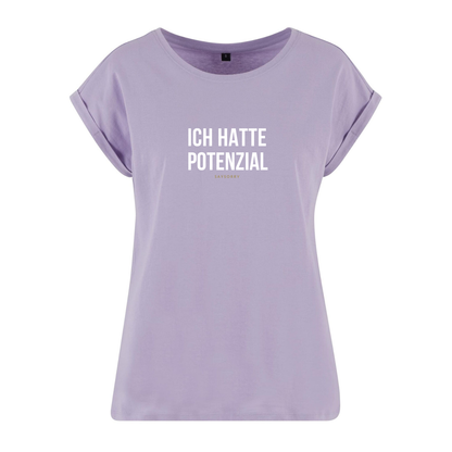 Organic Alle-Größen-Shirt »Ich hatte Potenzial«
