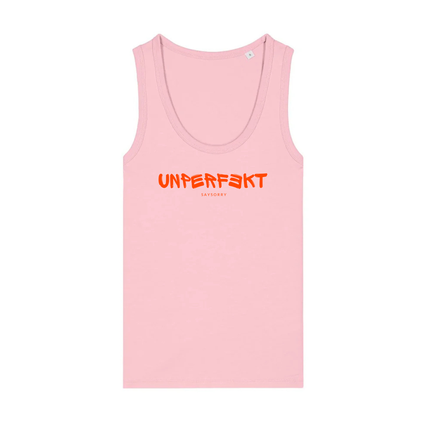 100% Organic Tanktop »Unperfekt Graffitti Style«