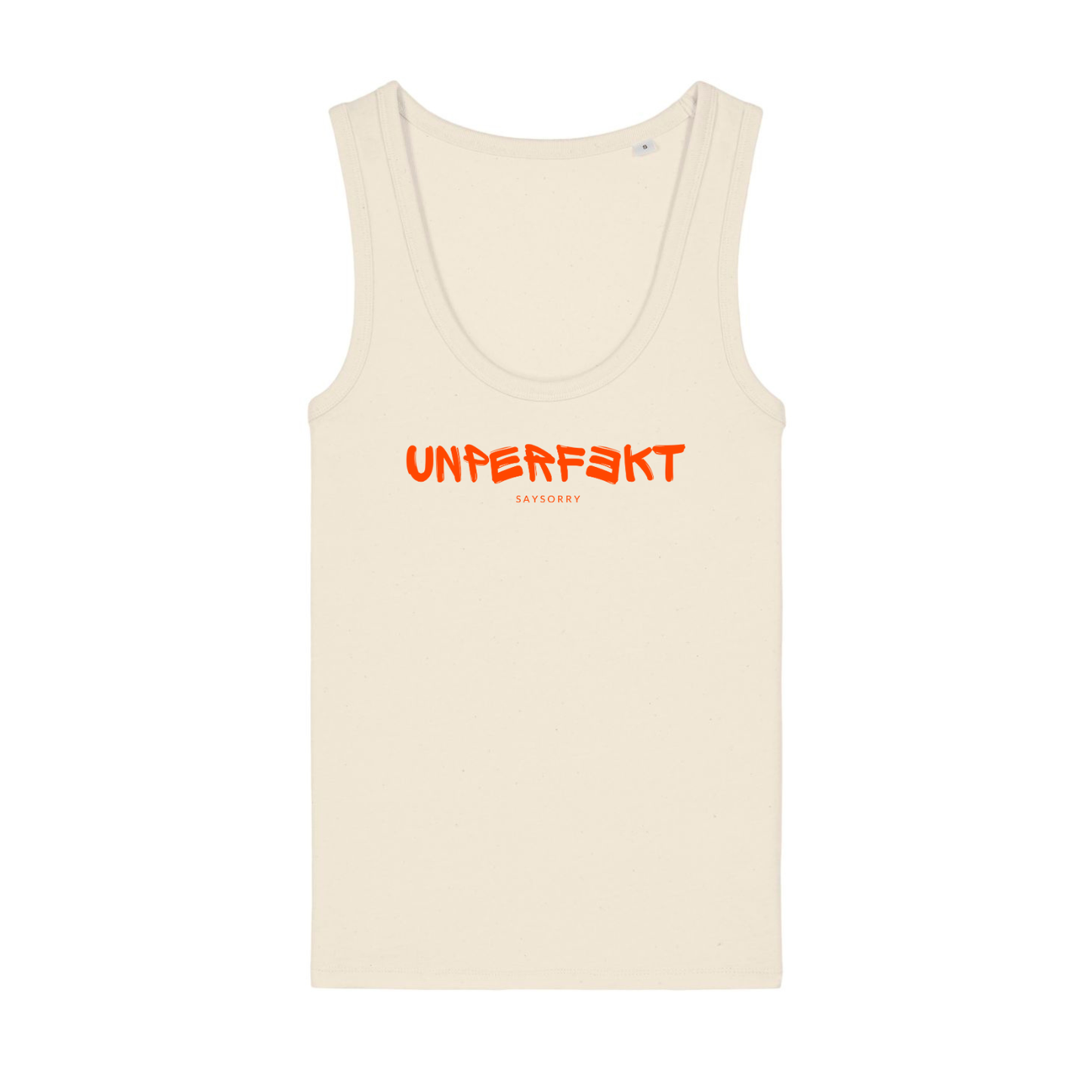 100% Organic Tanktop »Unperfekt Graffitti Style«