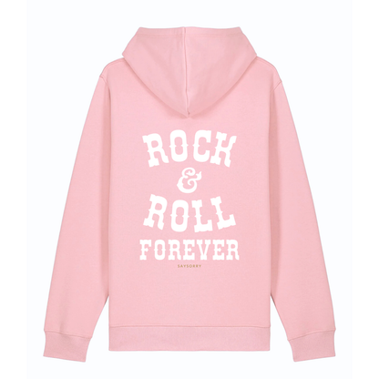 100% Organic unisex Hoodie in vielen Farben »Rock n Roll forever«