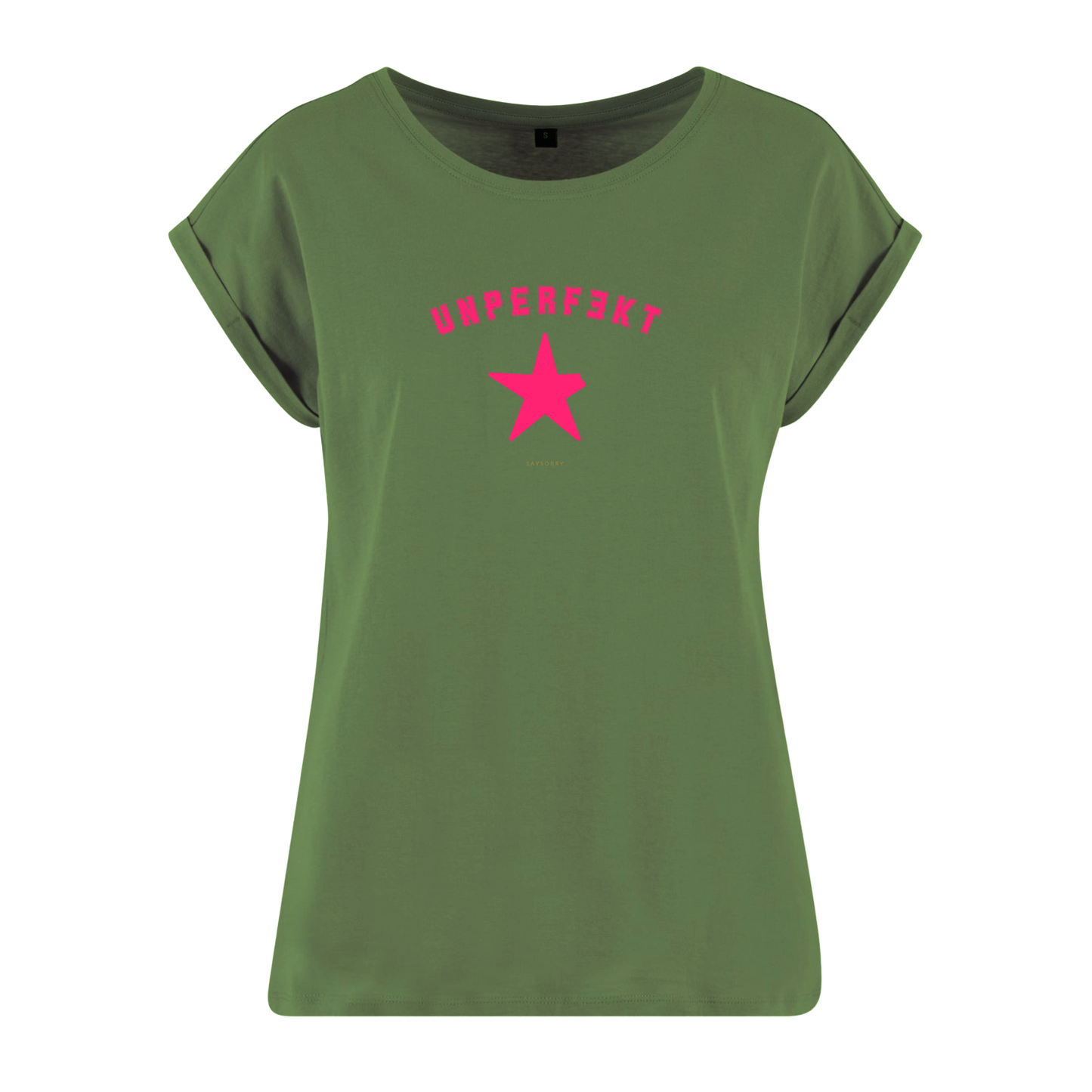 Organic Alle-Größen-Shirt »Unperfekt Retro Style«