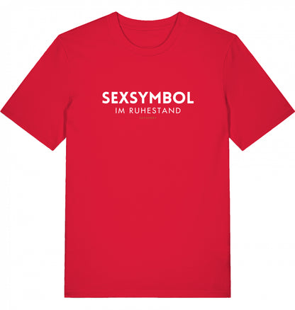 100% Organic Herren Shirt »Sexsymbol im Ruhestand«