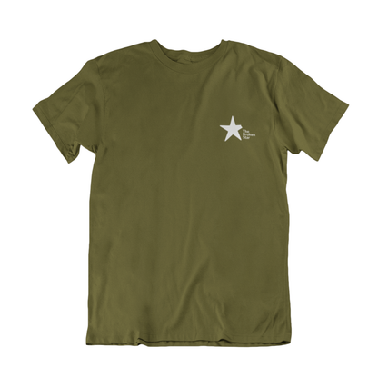 100% Organic Herren Shirt »The Broken Star« hochwertig bedruckt