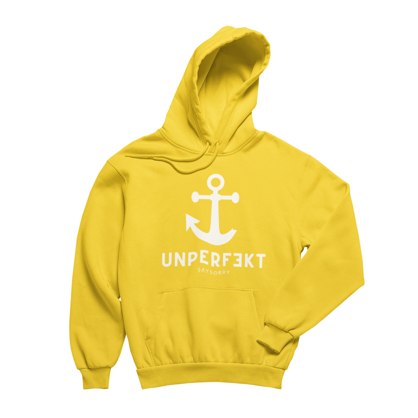 Bundle: Unisex Hoodie »unperfekt mit Anker« inkl. Tote Bag