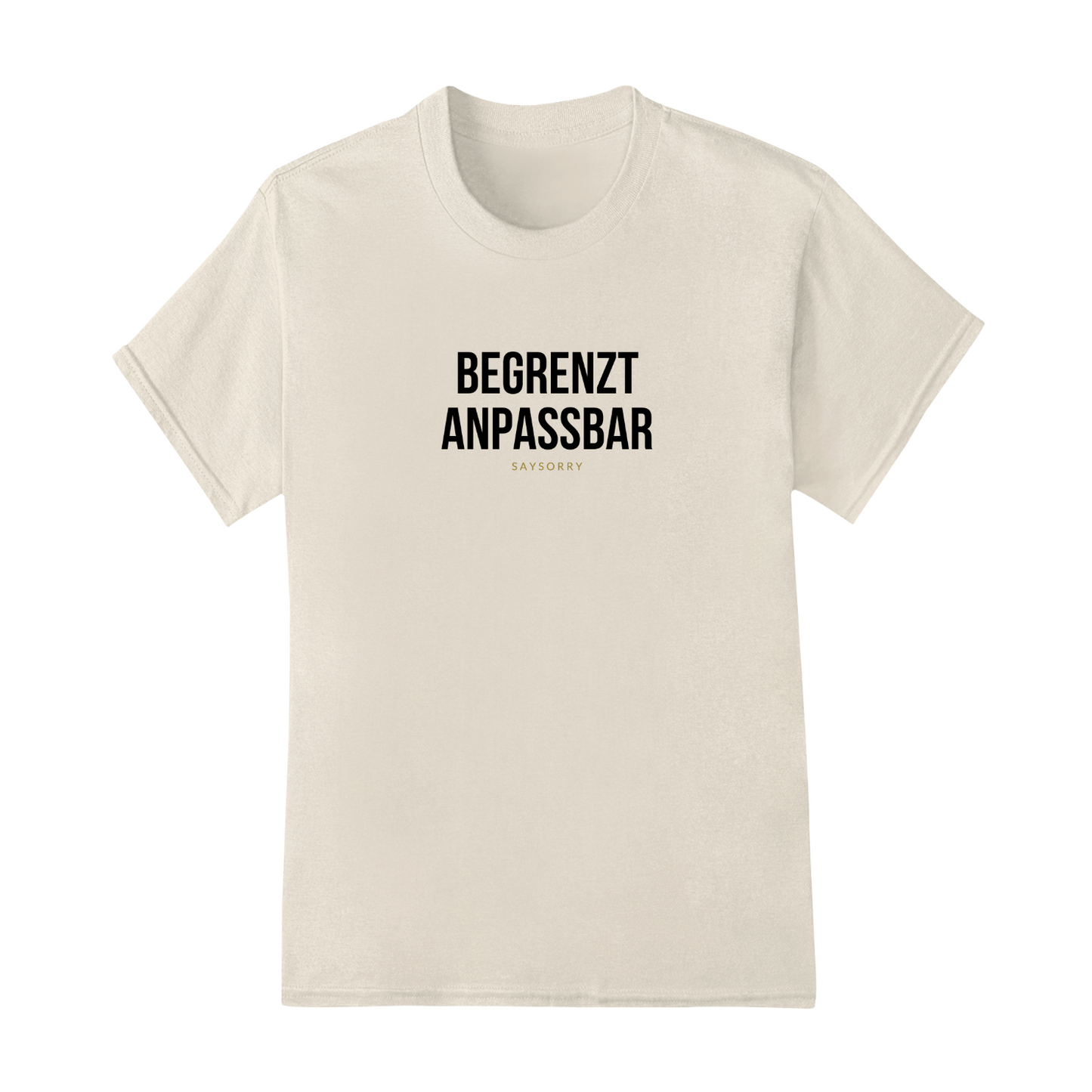 Klassisches Damen Shirt »Begrenzt anpassbar« 100% Organic