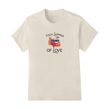 Klassisches Damen Shirt »Yoga Summer of Love« 100% Organic