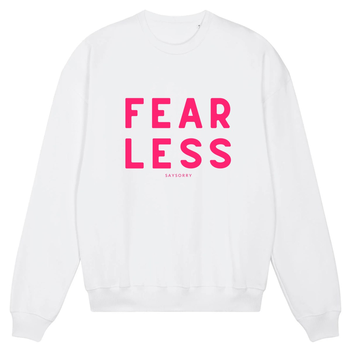 100% organic Pullover »Fearless«