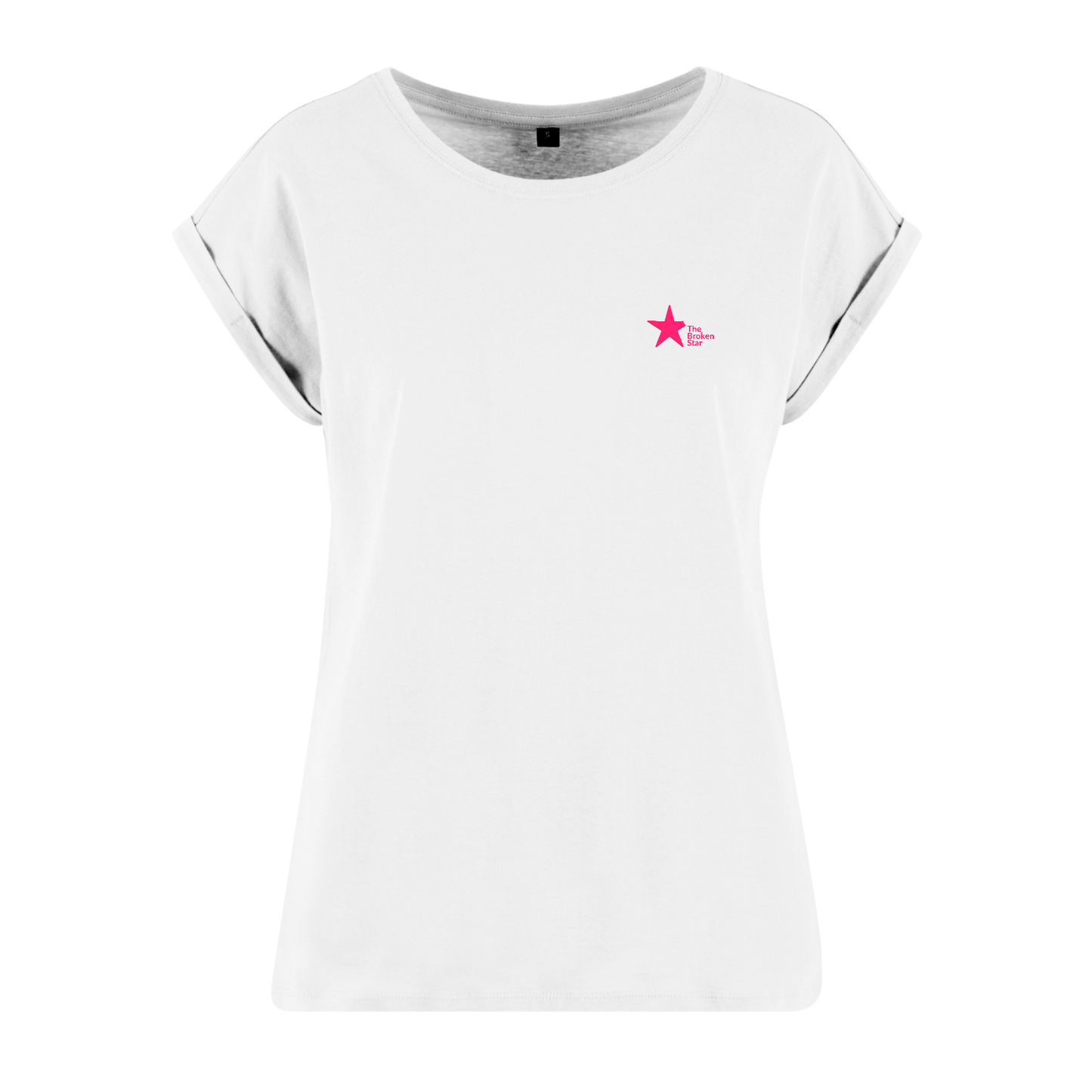 Organic Alle-Größen-Shirt »The Broken Star in Pink«