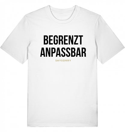 100% Organic Herren Shirt »Begrenzt anpassbar«