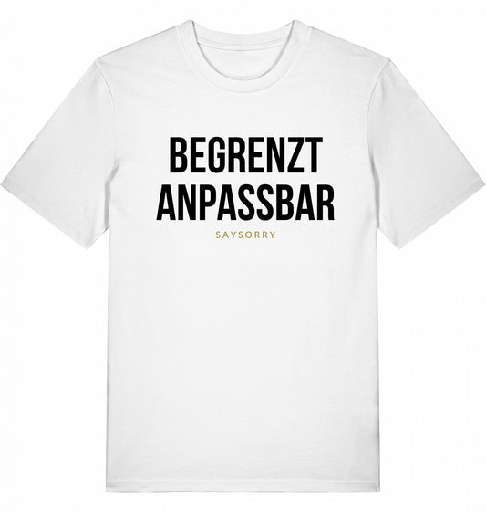 100% Organic Herren Shirt »Begrenzt anpassbar«