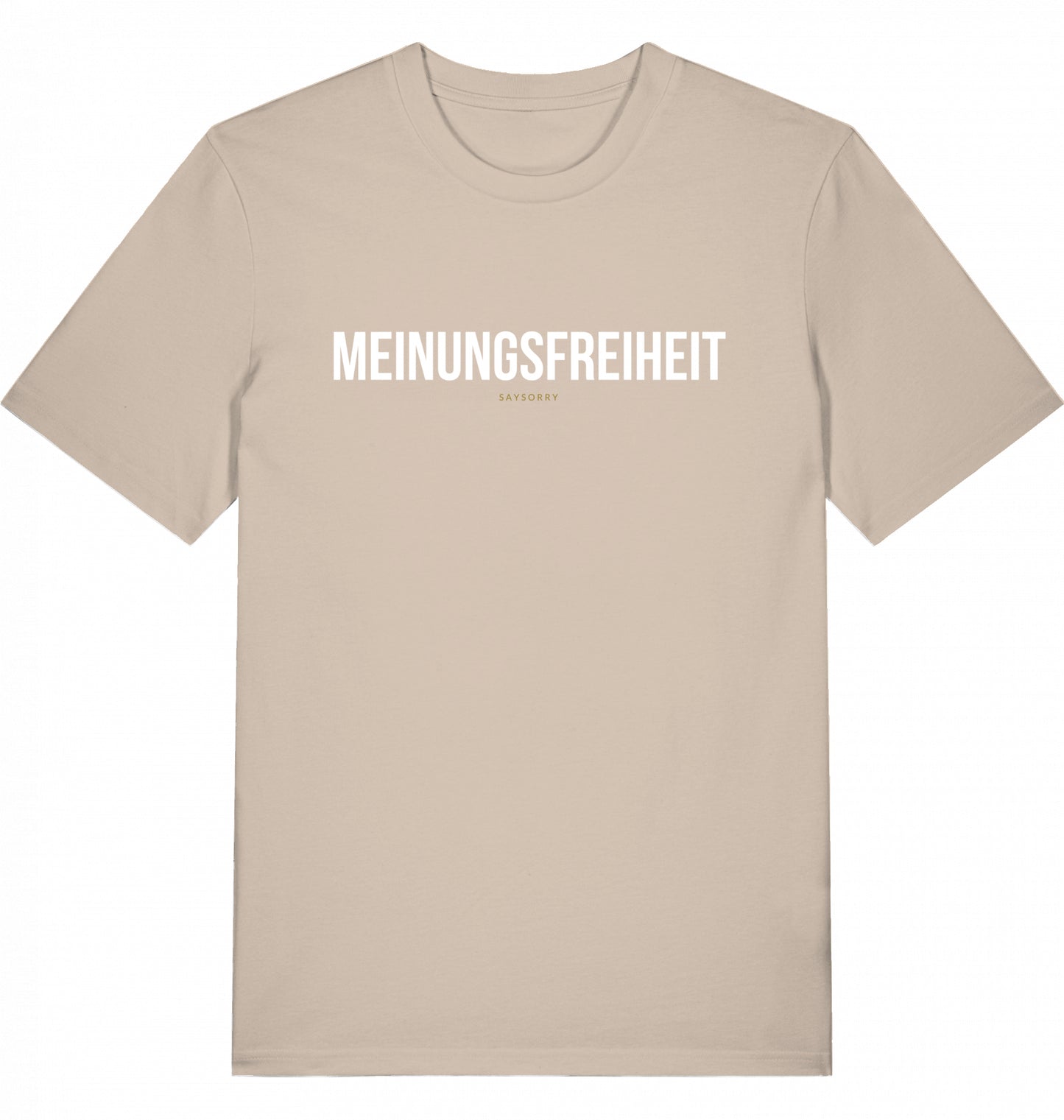 100% Organic Herren Shirt »Meinungsfreiheit«