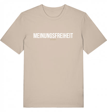 100% Organic Herren Shirt »Meinungsfreiheit«
