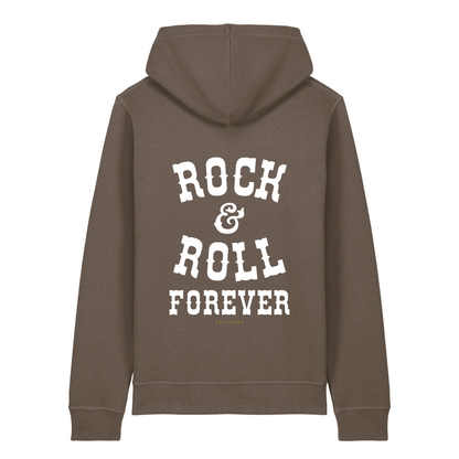 100% Organic unisex Hoodie in vielen Farben »Rock n Roll forever«