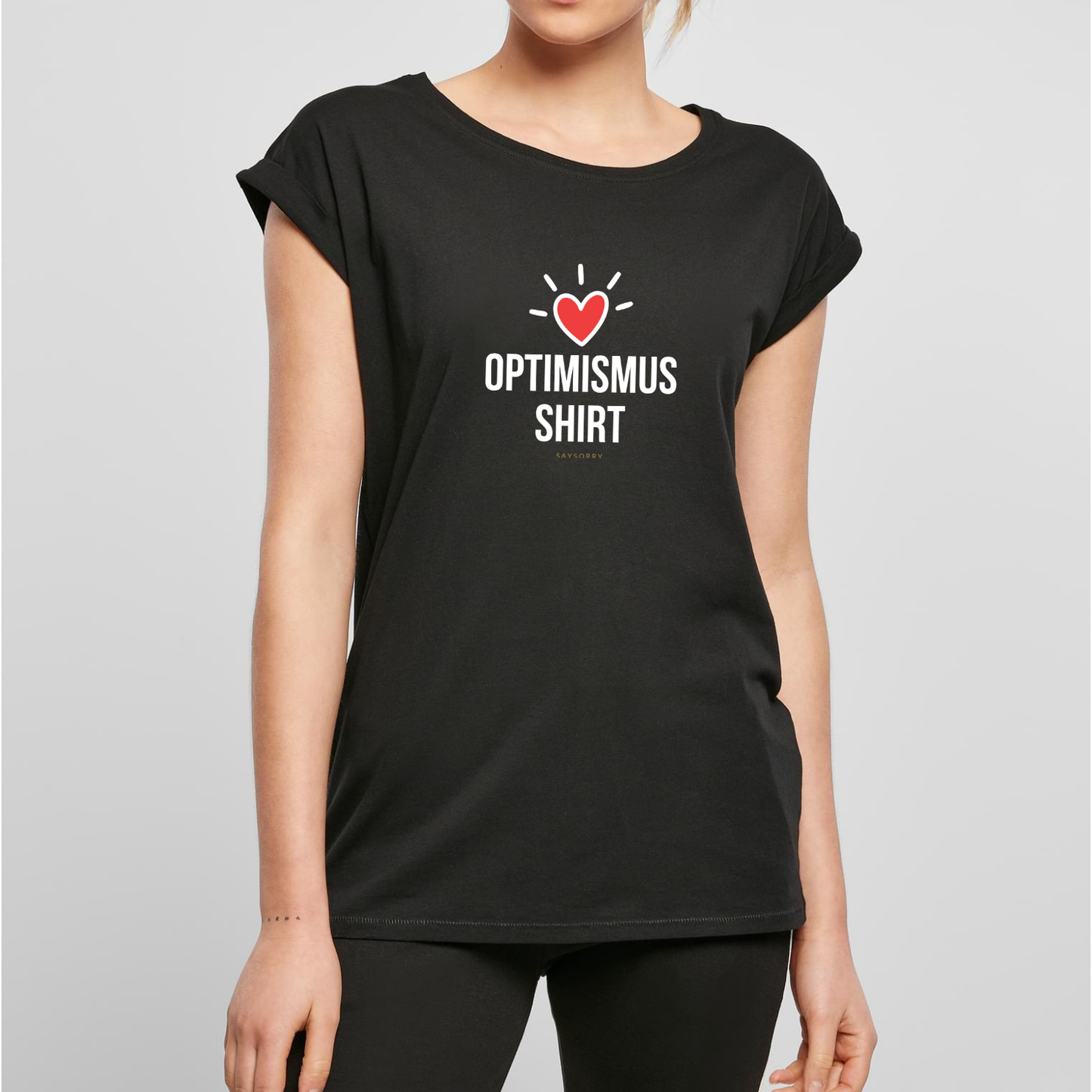 Organic Alle-Größen-Shirt »Optimismus Shirt«