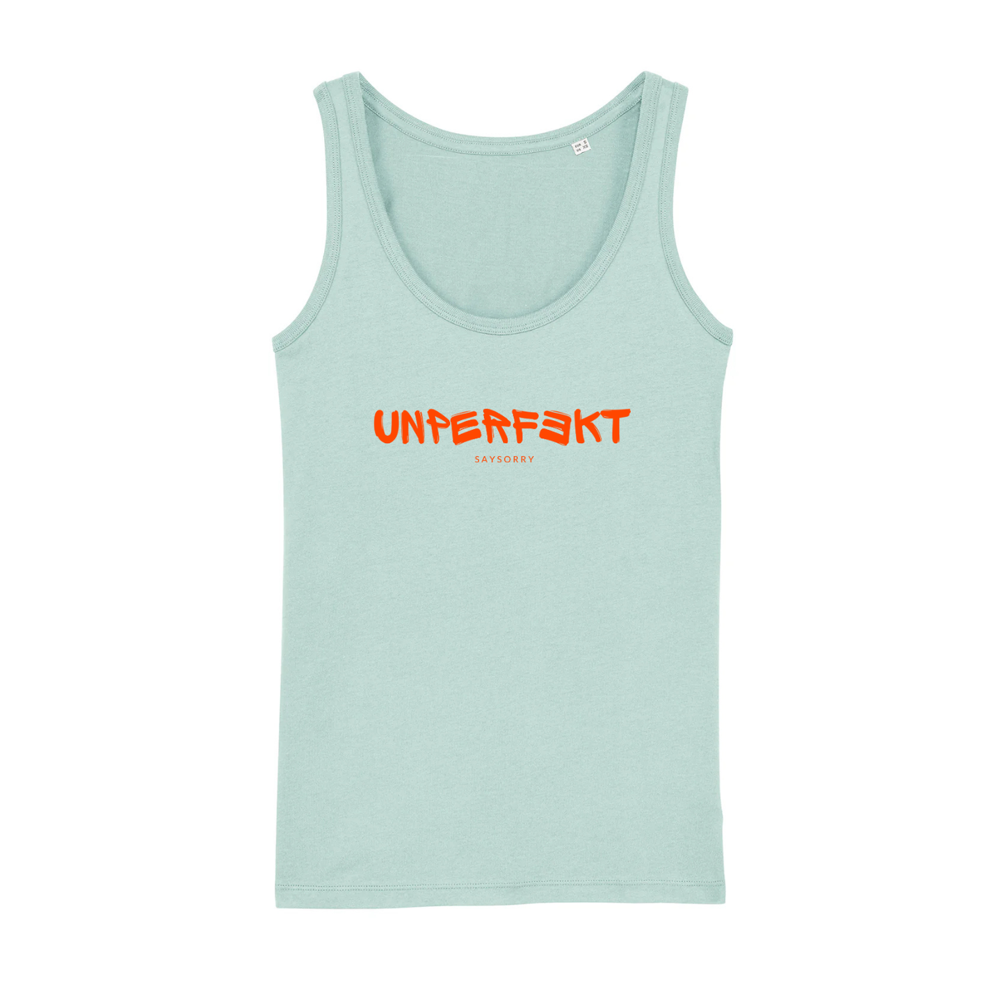 100% Organic Tanktop »Unperfekt Graffitti Style«