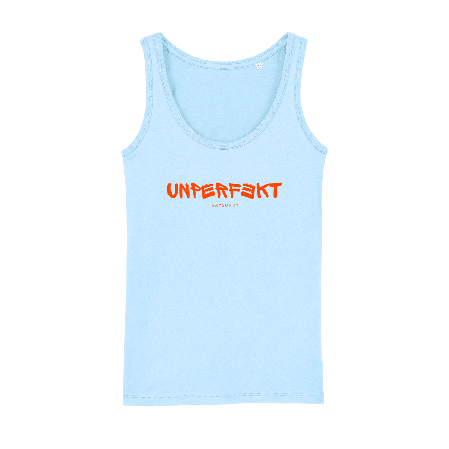 100% Organic Tanktop »Unperfekt Graffitti Style«
