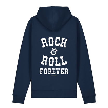 100% Organic unisex Hoodie in vielen Farben »Rock n Roll forever«