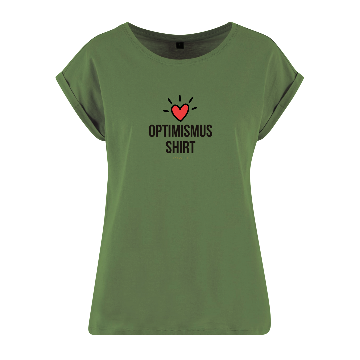 Organic Alle-Größen-Shirt »Optimismus Shirt«