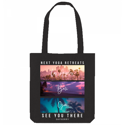 Tote Bag »Next Yoga Retreat«