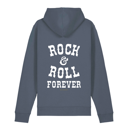 100% Organic unisex Hoodie in vielen Farben »Rock n Roll forever«
