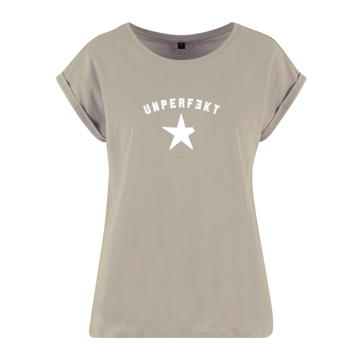 Organic Alle-Größen-Shirt »Unperfekt Retro Style«
