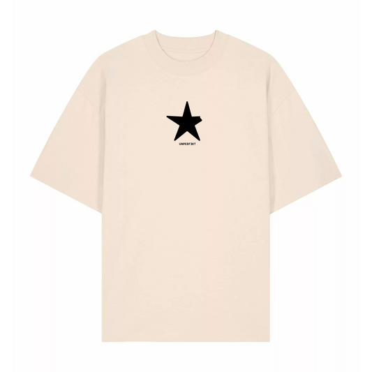 Premium Oversize T-Shirt »Der abgebrochene Stern« Unisex 100% Organic