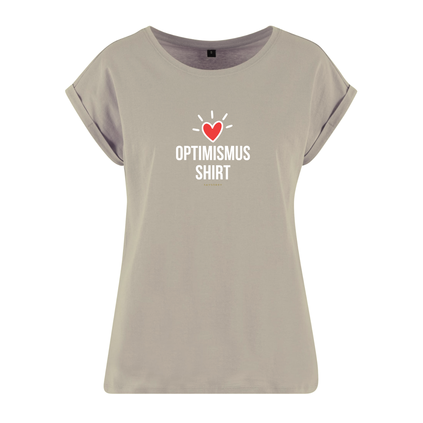 Organic Alle-Größen-Shirt »Optimismus Shirt«