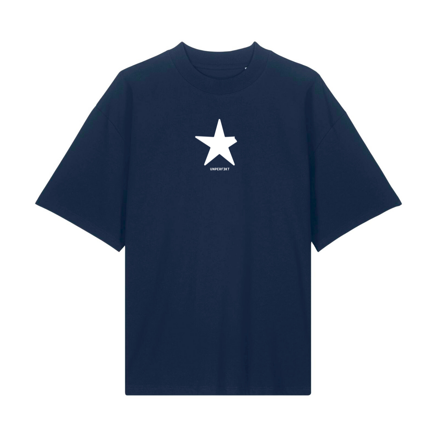 Premium Oversize T-Shirt »Der abgebrochene Stern« Unisex 100% Organic