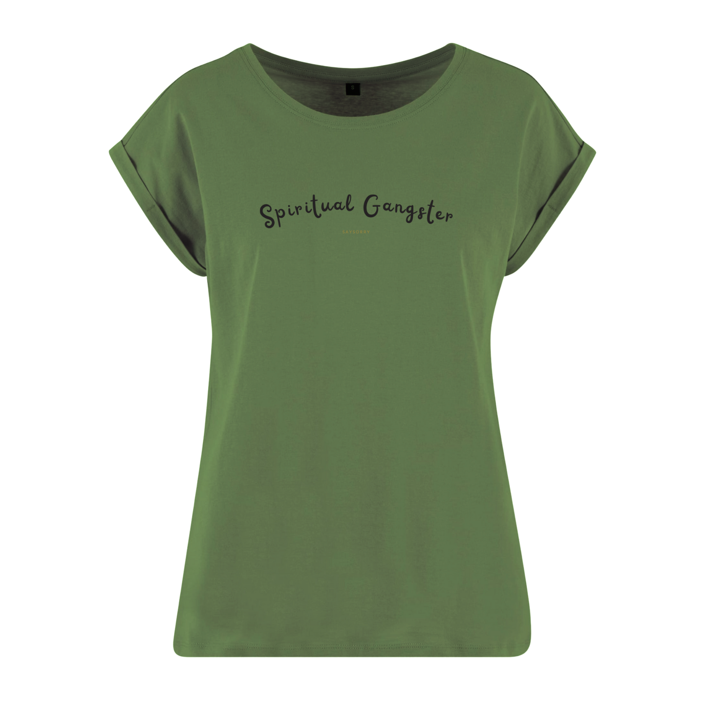 Organic Alle-Größen-Shirt »Spiritual Gangster«